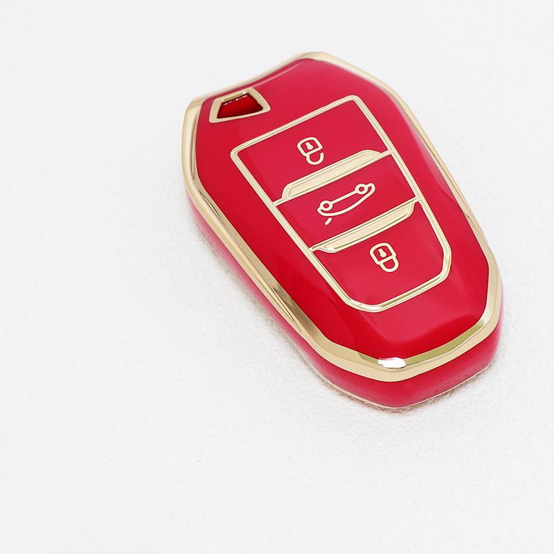 TPU Shell Keyless for Peugeot 308 508 2008 407 5008 301 207 208 3008 206 for Citroen C3 C4 C5 Berlingo Remote Car Key Case Cover
