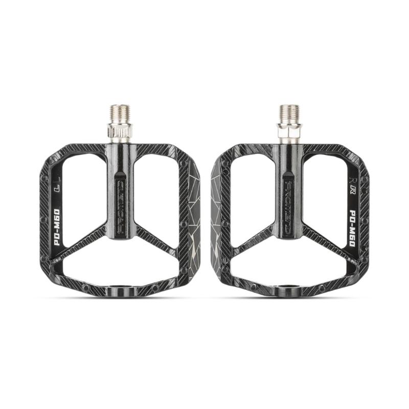 2pack Light weight Bicycles Pedals Professional Cycling Pedals Road Bike Pedals for High Speed Bicycles Use 1