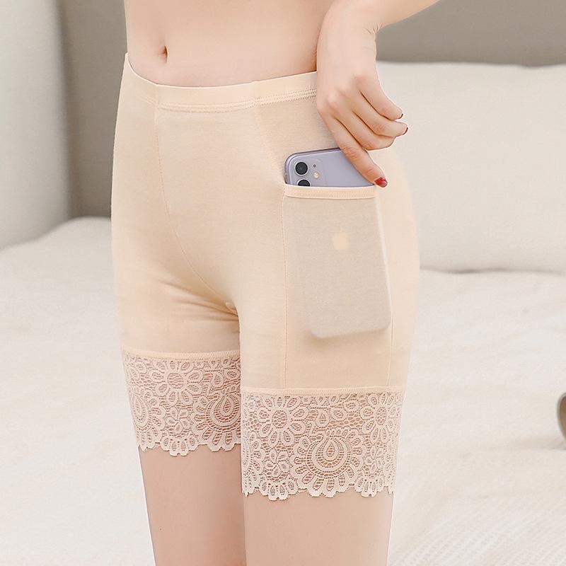 

Женские защитные модальные шорты с карманом от просвечивания XL (60-70kg)