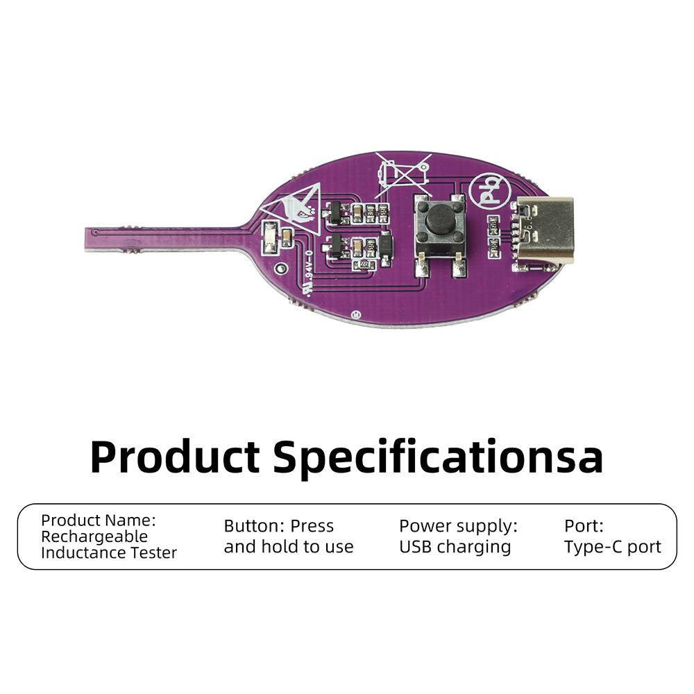 Inductance Detector Motherboard Coil Tester Electromagnetic Induction Quick Fault Checking For Mobile Phone PC Maintenance Test