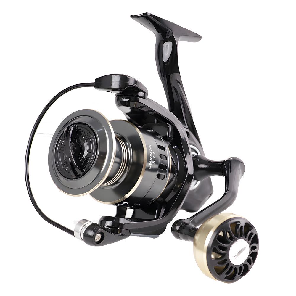 All-Metal Spool Fishing Reel for Long Casts and Lure Fishing