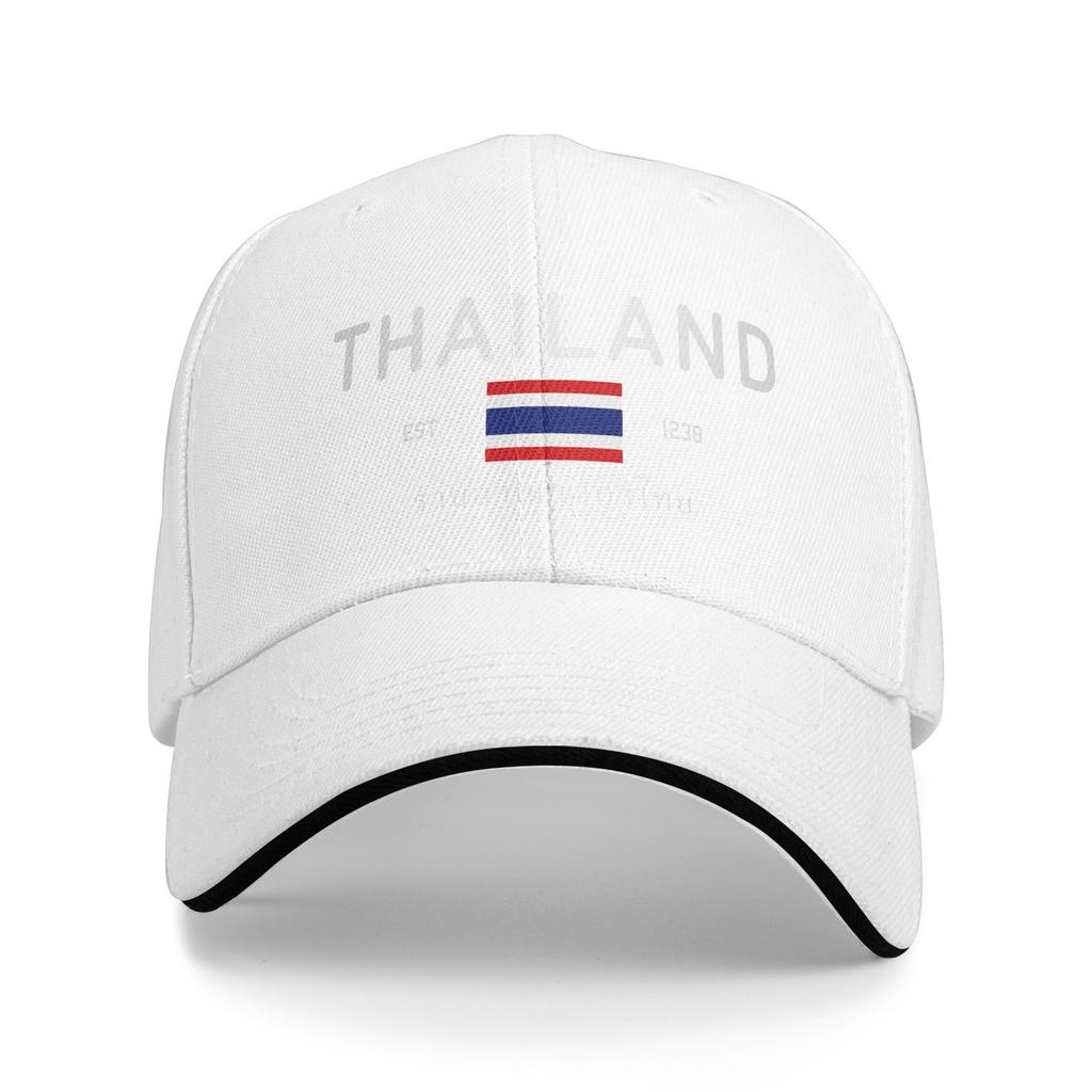 Thailandia FOND.1949 Krung Thep Maha Nakhon Capitale Cappellino da Baseball Unisex Adulto Logo Personalizzato Cappellino da Trucker Visiera Parasole Primavera Cappellini da Baseball