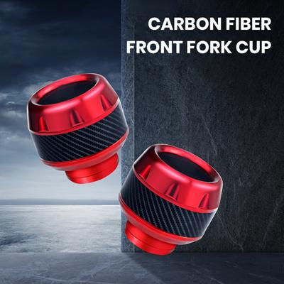 Universal Motorcycle Frame Slider Aluminum Alloy Front Fork Cup Falling Crush Protector Motorbike Scooter Anti-fall Cup