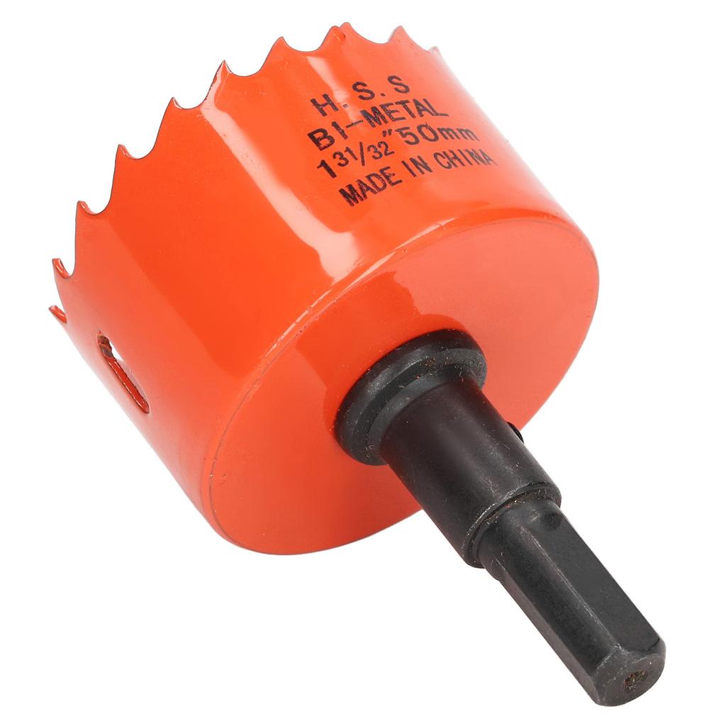 Hole Saw Drill Bit Sharply Teeth Easy Chip Removal High Hardness HSS Hole Cutter with Arbor for