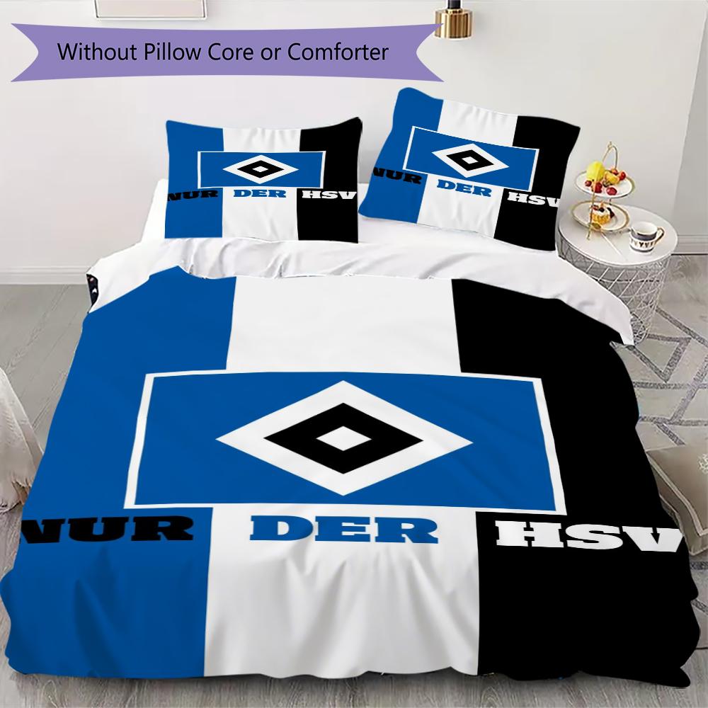 Hamburger SV Pattern Bedding,Quilt Set