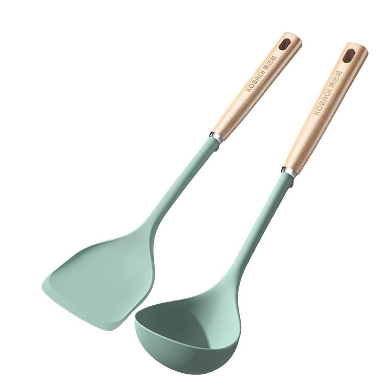 KOBACH Quiet Kitchen Silicone Spoon Set
