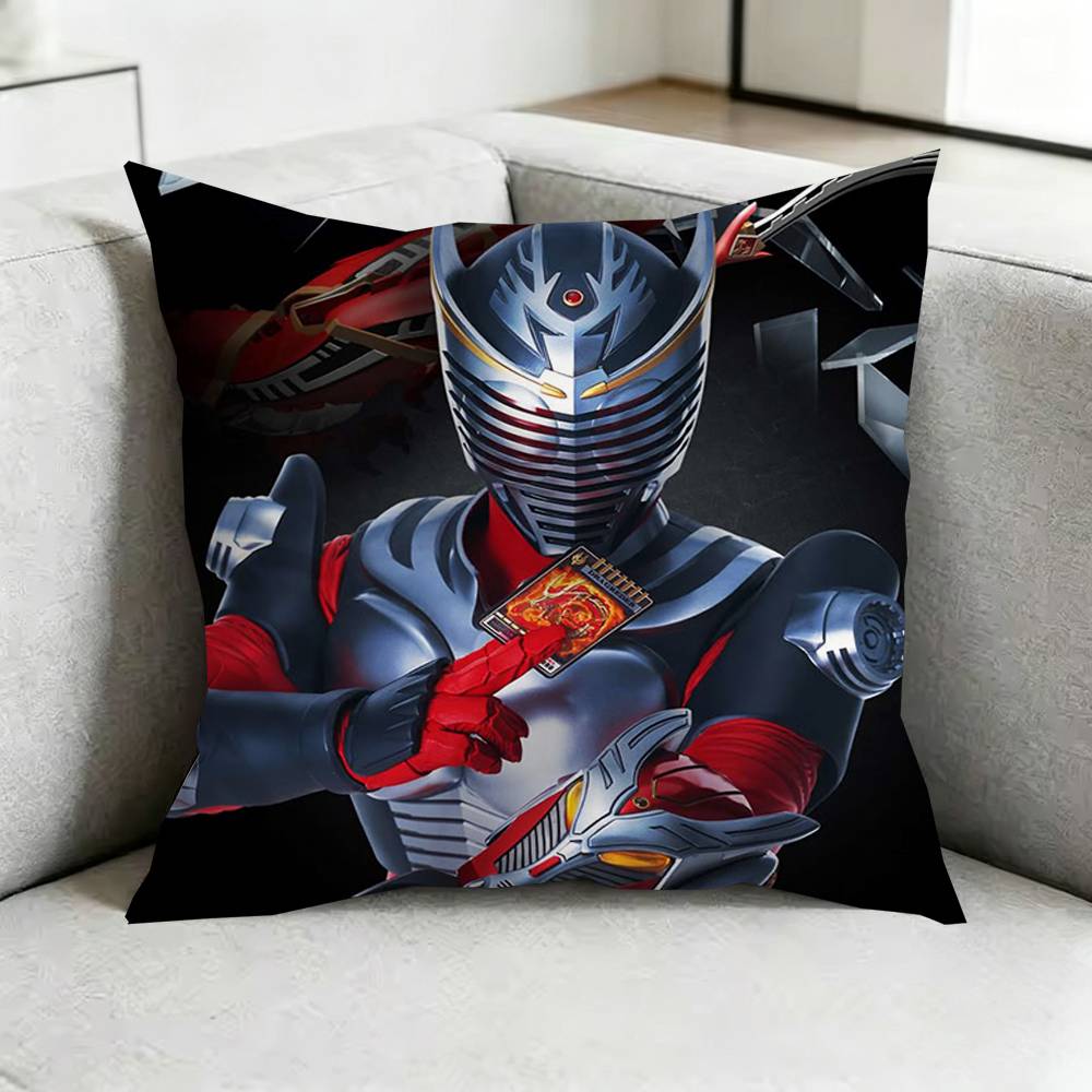 KamenN RRider Pillow Case Square DoubleSided Sofa Cushion Cover Bedroom Bedside Pillow Gift