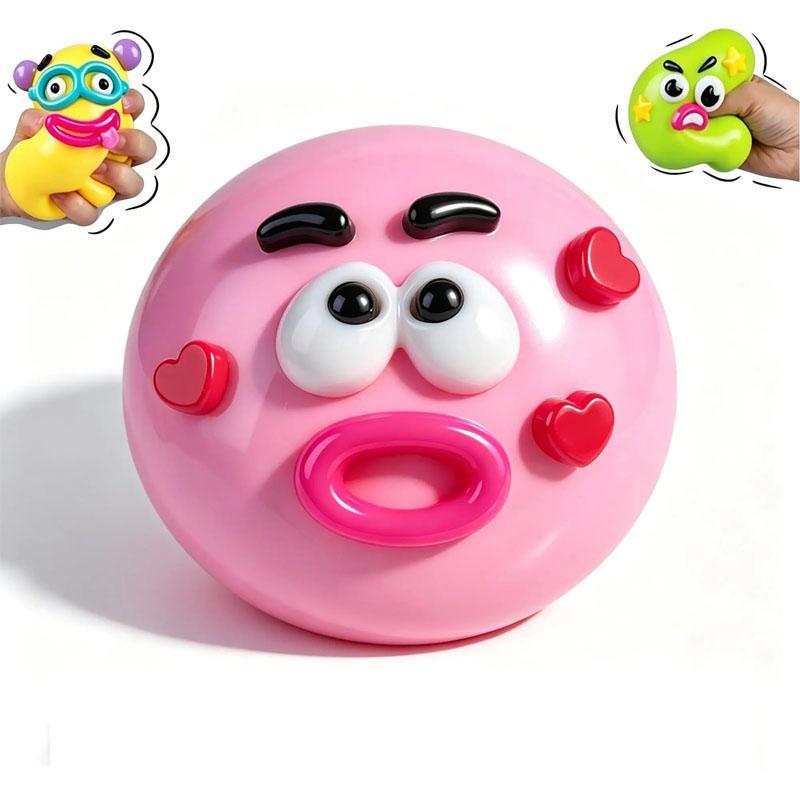 **Nuevo Smushers Squishy, Juguete de Intercambio Cara de Perro Squishy Curiosidad, Juguete Suave Y Lindo Que Sube Lentamente, Relajación Sensorial**