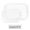 PVC Transparent Travel Cosmetic Bag - Large Capacity, Waterproof, Portable Storage with High-End Feel