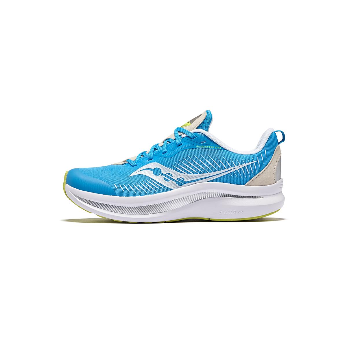 SAUCONY Endorphin Kdz Амортизация Pwrrun Низкие Детские Кроссовки для Бега Детские кроссовки Синий Белый SK167770 35