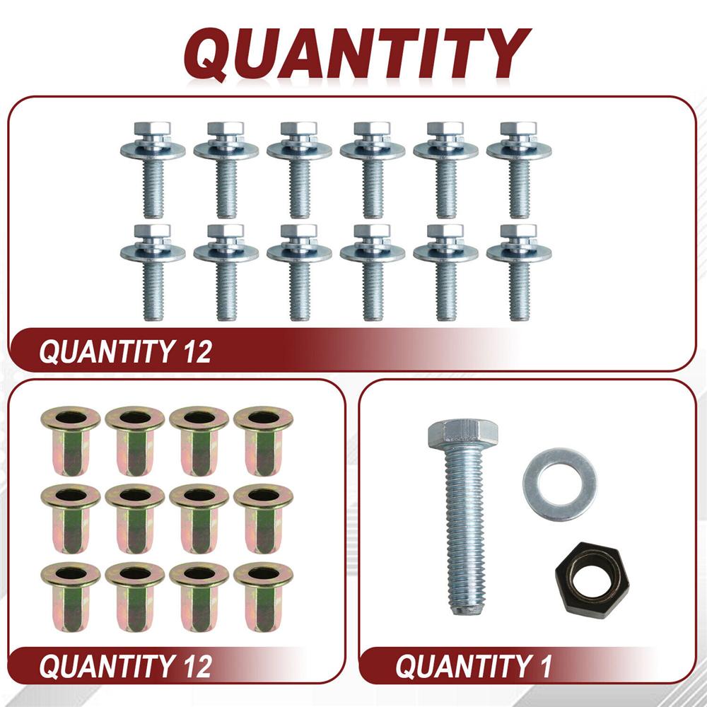 For 2010-2012 Dodge Ram 1500 2500 3500 Side Step Hardware Mounting Kit with Tool