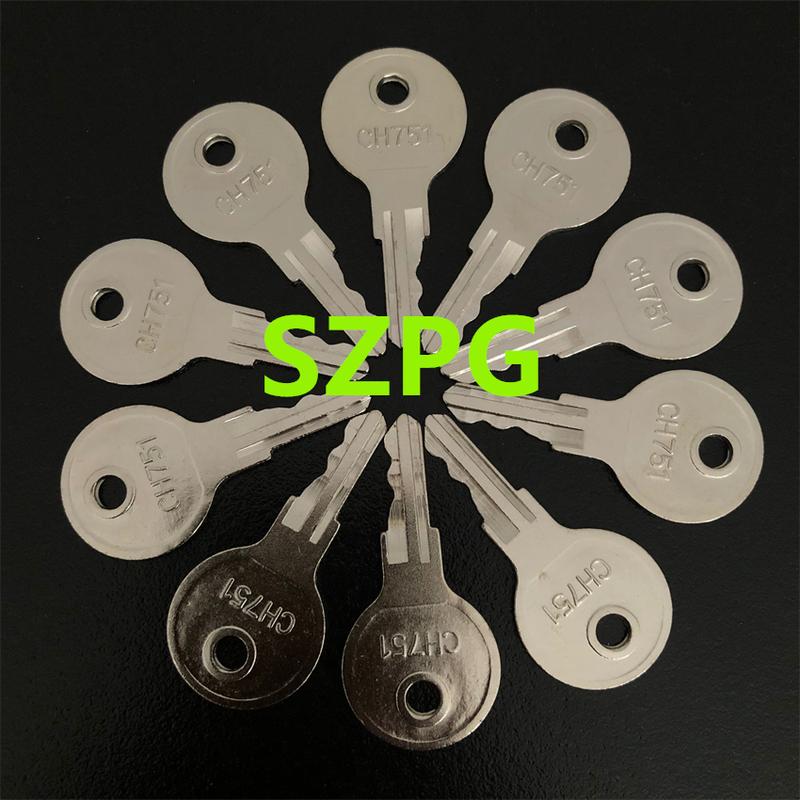 5/10/20PCS Universal Key CH751 Compatible With Multiple Locks RV Campers Doors T-Handles Pickup Shells Tool Boxes