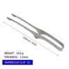 Camping Titanium Tea Cup Clip Outdoor Ultralight Steak Lid Barbecue Antiscalding Tea Tweezer Tableware Toast Tongs
