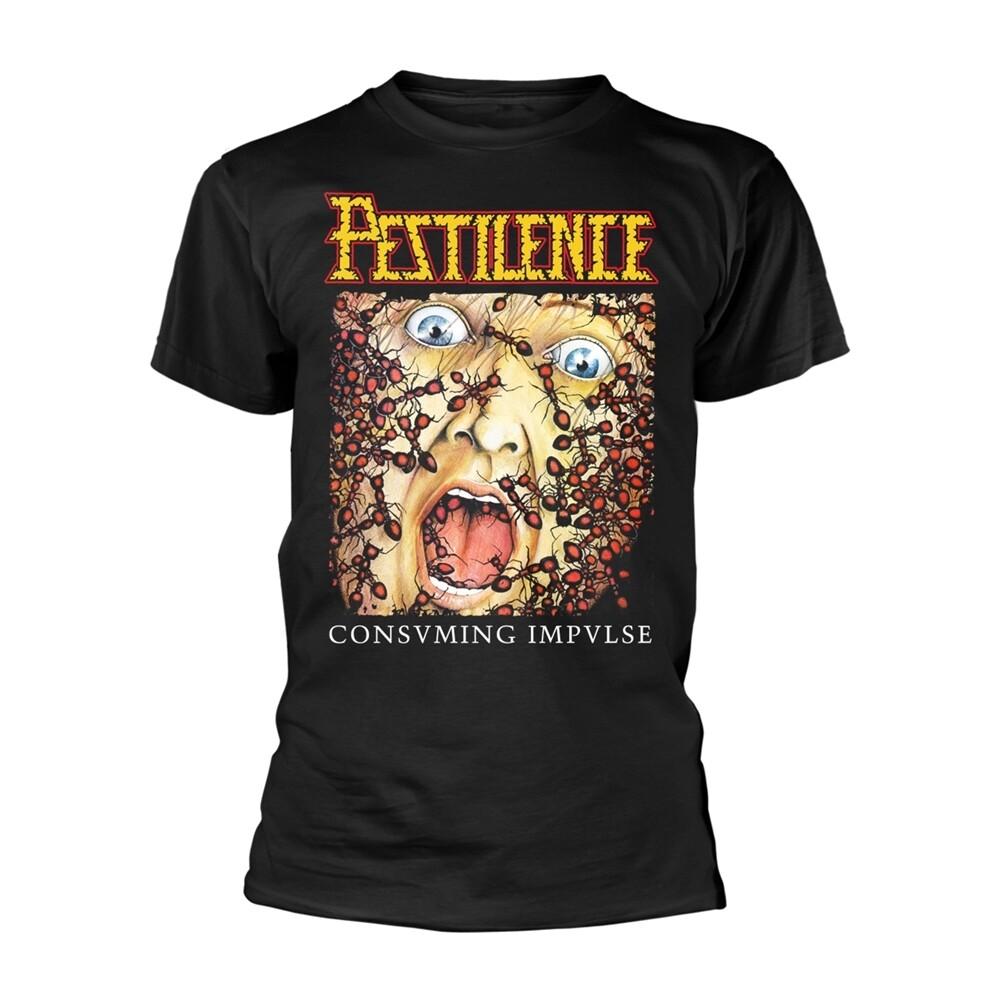 Pestilence Consuming Impulse Tee T-Shirt Mens Unisex S