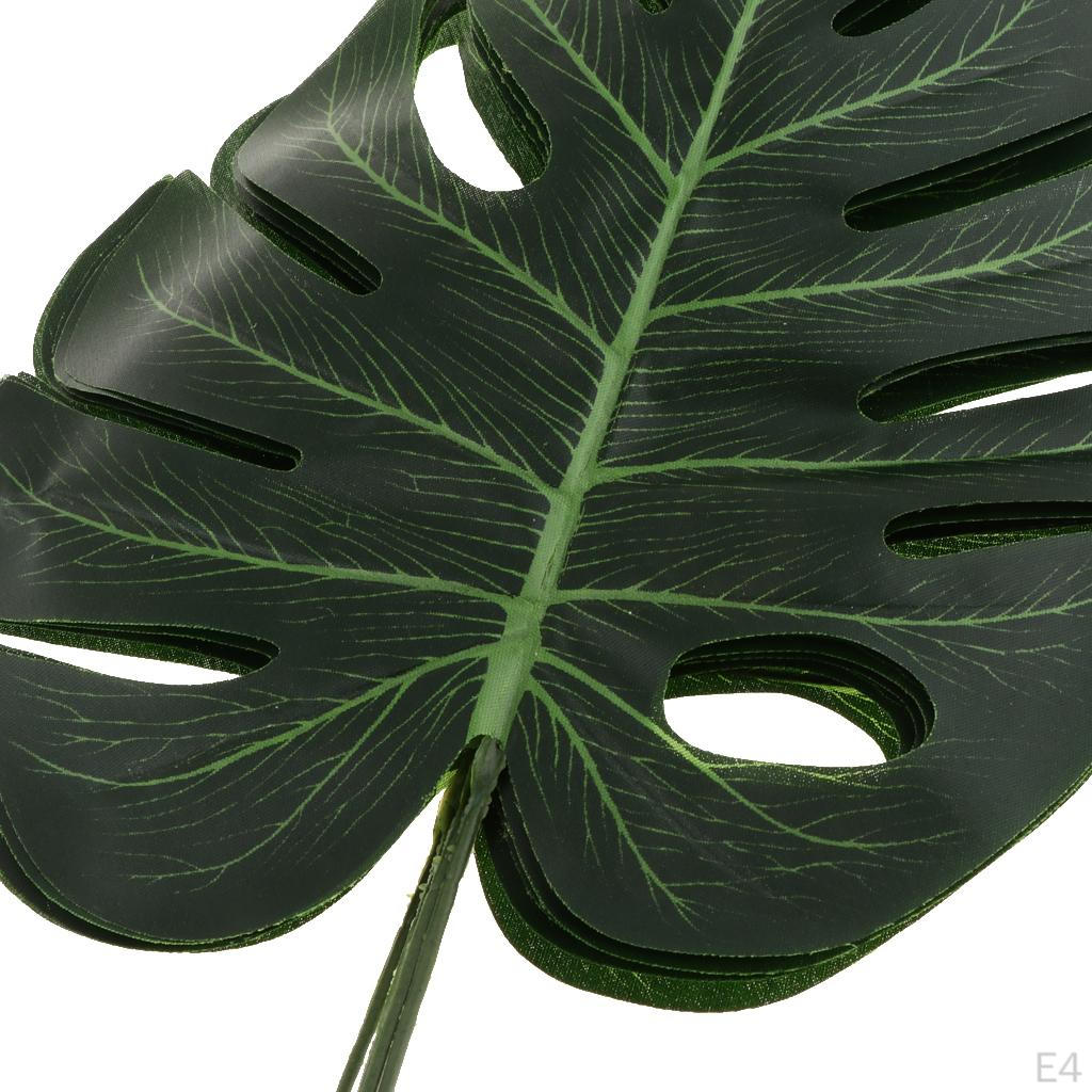 5 Artificial Faux Foliage Palm Home Decor