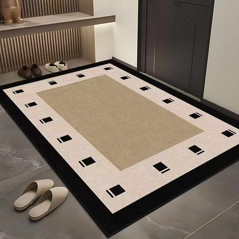 Entrance Door Mat Foyer Entrance Mat Dirt Resistant Household Carpet Wear-resistant Door Mat