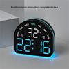 Digital Alarm Clock for Bedroom Desk Clock for Living Room Bedroom with Large Number,Dimmer,Loud Alarm Temperature