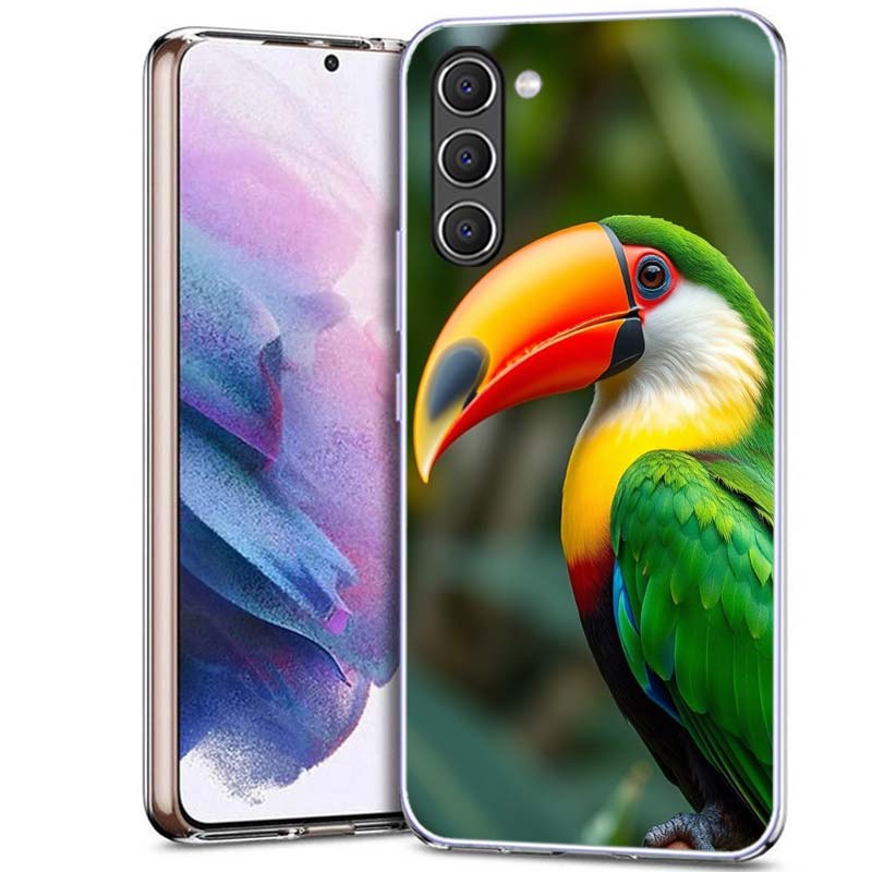 Keel-Billed Toucan Phone Case for Samsung A54 A14 A24 A34 A17 A37 A57 A55 A35 A25 A15 A13 A23 A33 A53 A07 A05S A04S A03 A73 Gala