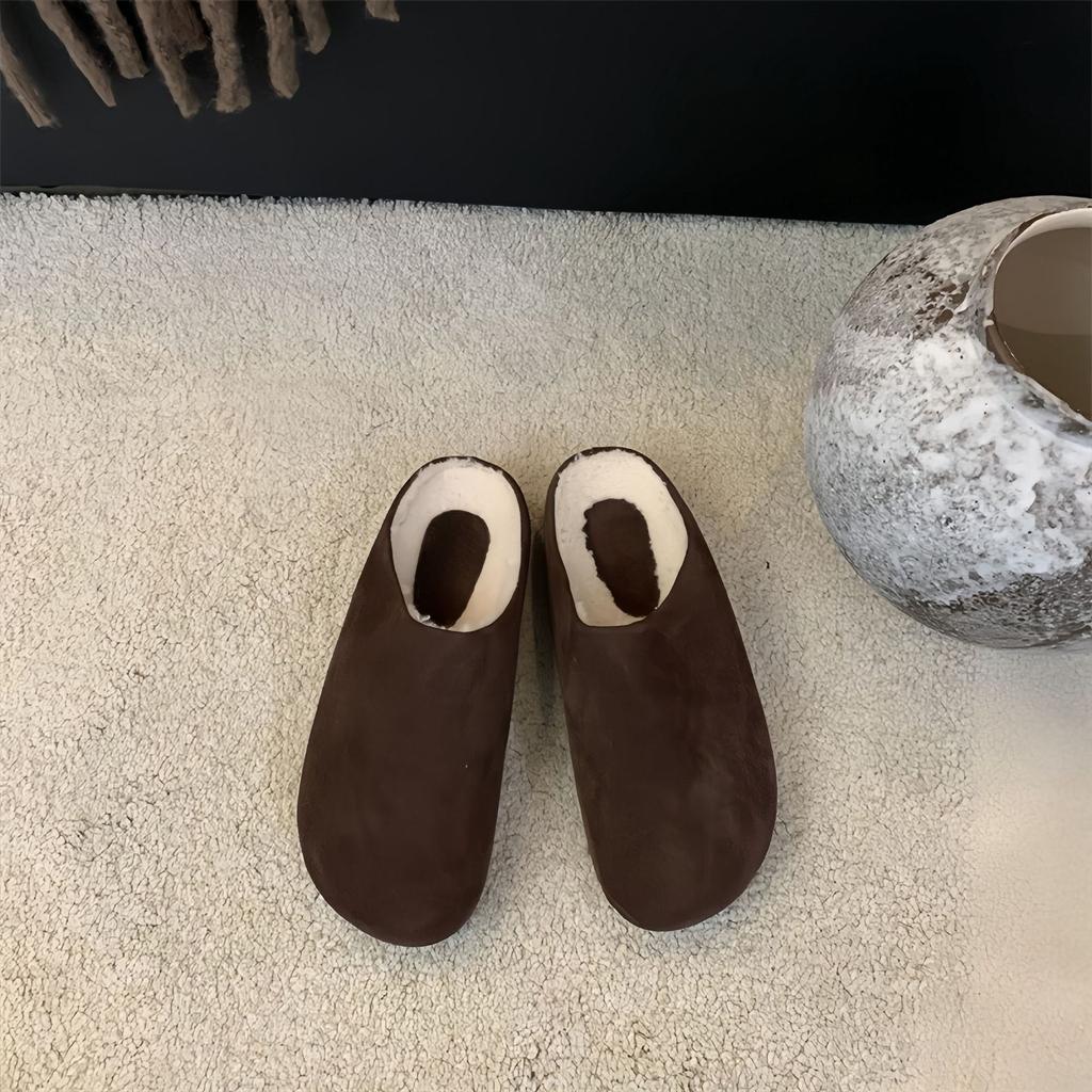 Women's shoes autumn retro comfortable without grinding feet and pushing plush