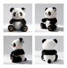 Realistic Sitting Panda Plush Toy - Cute and Perfect for Birthdays