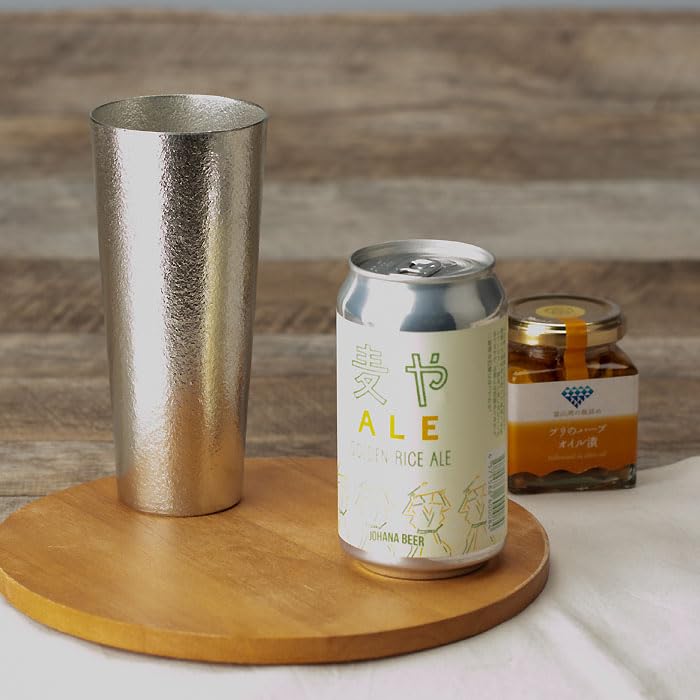 Japanese Paper Beer Cup L 380ml [Nousaku Wrapping]