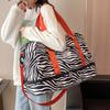 Borsa da Viaggio Stampata alla Moda Borsa da Viaggio di Grande Capacità Borse per Viaggi a Breve Distanza Stampa Leopardata Borse da Donna per il Tempo Libero Borse per la Conservazione delle Vacanze