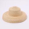 Nuovo Design Caldo Estivo Fatto a Mano a Tesa Larga Cappello da Sole da Donna Stile Hepburn Cappello da Spiaggia da Donna per Tempo Libero e Vacanze