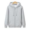 Felpa con Cappuccio e Cuciture a Colore Solido Moda Casual Autunno Abbigliamento da Uomo Giacca Taglie Forti