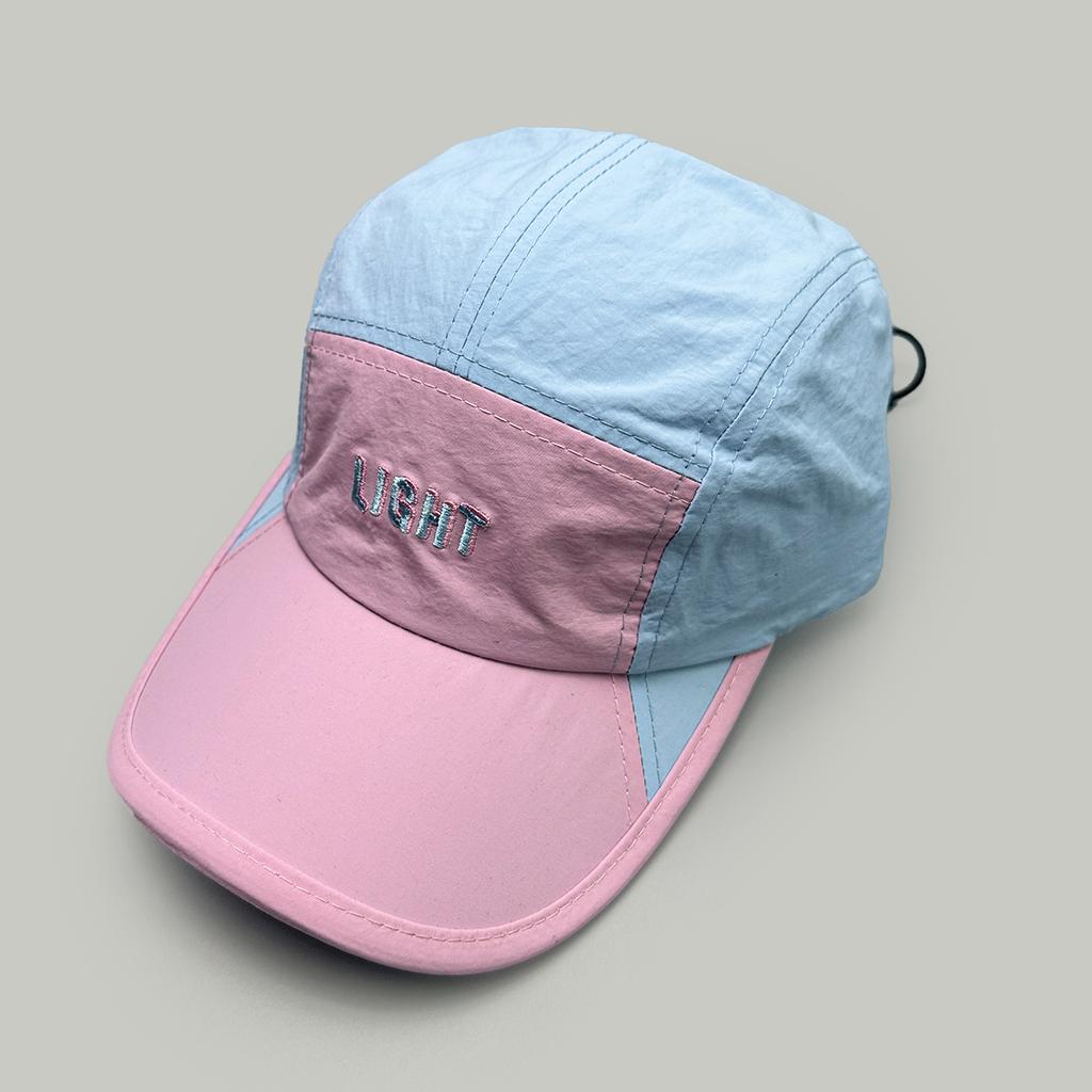 Spring And Summer Quick-Drying Embroidery Light Letter Baseball Cap Men'S And Women'S Sunshade Outdoor Color Matching Cap