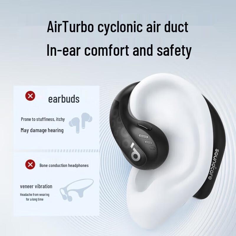 Soundcore AeroFit Pro Open-Ear Bluetooth Headphones