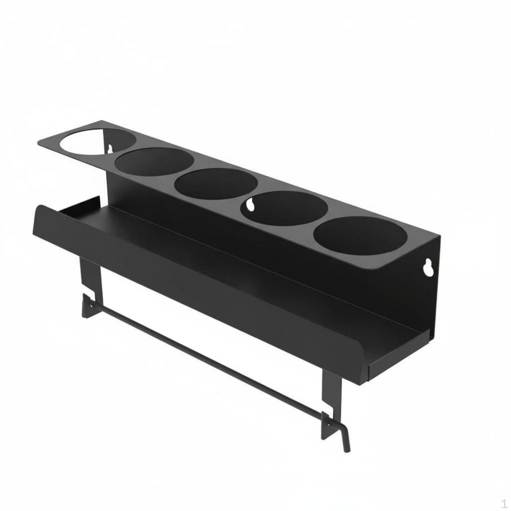 Pressurized Can Rack MultiFunctional Holder SpaceSaving Paper Towel for