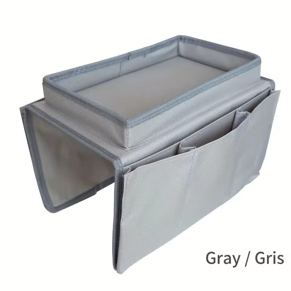

Подвесная сумка для хранения подлокотника дивана Сумка для хранения отделки с пультом дистанционного управления Сумка для хранения мелочей Сумка для боковой подвески на стул серый