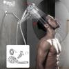 6 Function Shower Head With Electroplated Finish For Modern Bathroom ABS Handheld Shower Sprayer