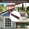10 Rows 450CM Plastic Anti-Bird Spikes Garden Anti-theft Deterrent Spike Fence Wall Pigeon Cat Proof Prevent Tools Anti Climb Cat Spike
