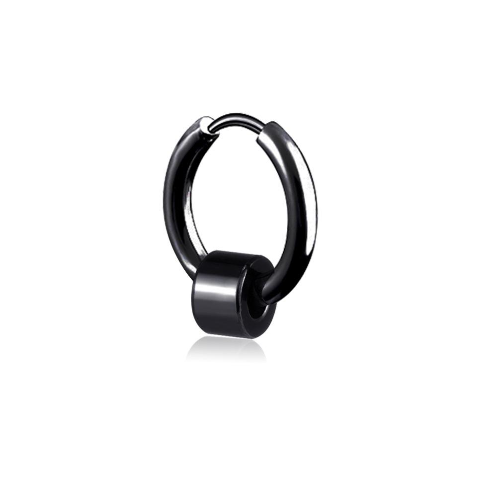 Купити 1 шт унісекс титан з нержавіючої сталі обруч краплі сережки ...