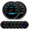 110MM GPS Speedometer 60/120/200kmh 80MPH For Motorcycle Boat Car Truck Speed Gauge Meter 7 Colors Backlight With GPS Antenna