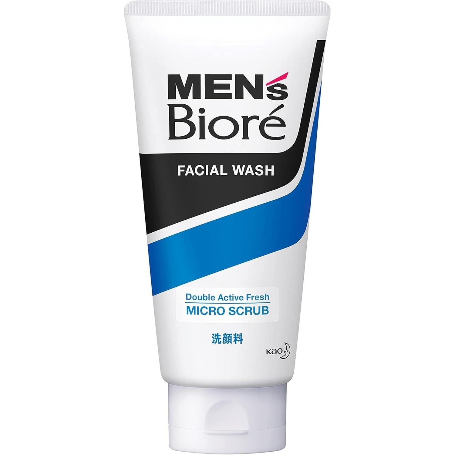 Mens Biore Microscrub Facial Wash 2 Set