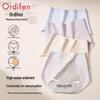 Audifen Women's High-Waist Cotton Menstrual Underwear 3-Pack