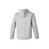 Under Armour Solid Logo Outdoor Training Running Fitness Woven Hooded Jacket Men Jacket Light-Gray 23600401-009
