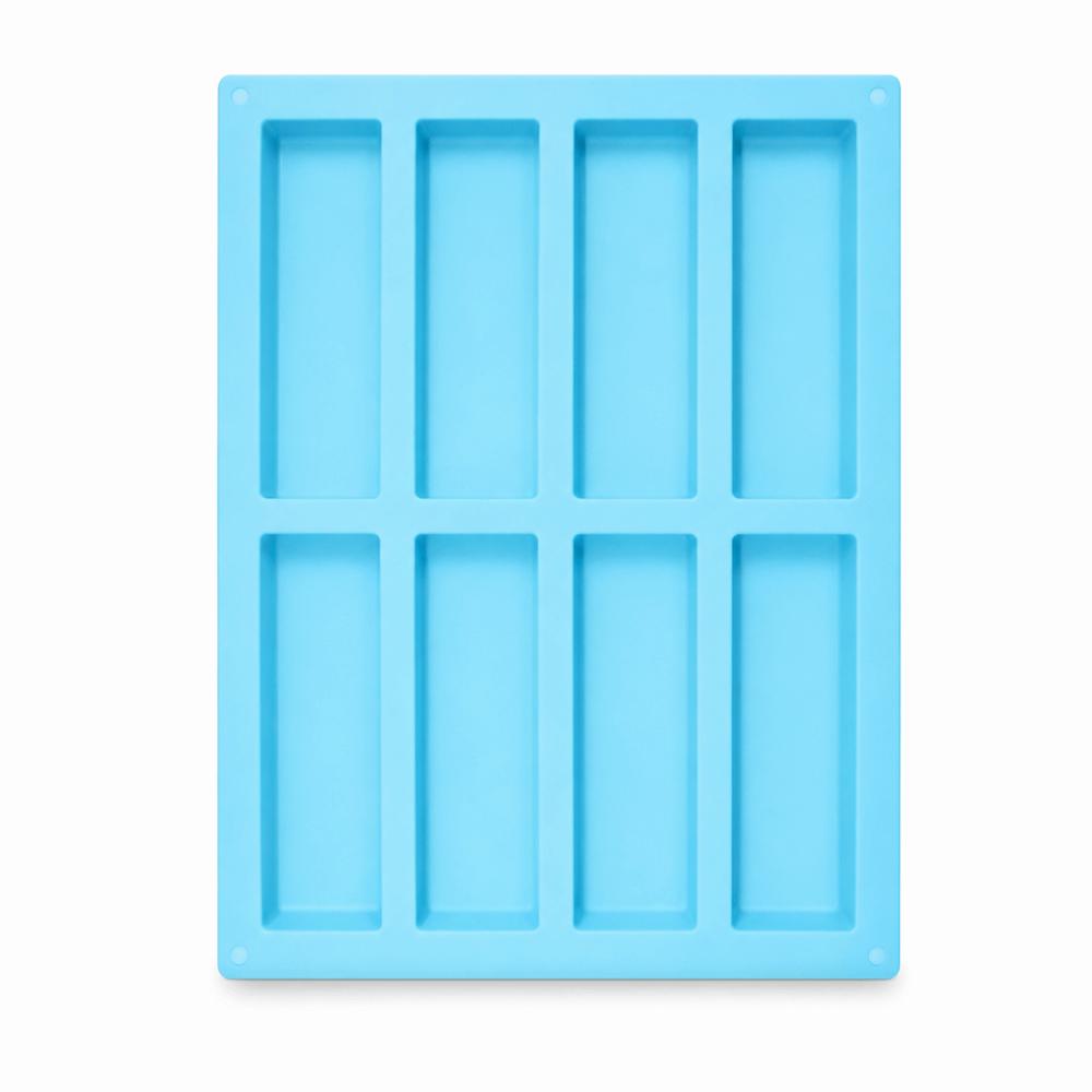Rectangle Silicone Candy Mold DIY Silicone Ice Cube Tray Granola Bar Pan  for Baking Energy Bars