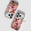 Watercolor Hummingbird Lily Retro Mobile Phone Case iPhone17promax Apple Protective Case 2-in-1 Film Case