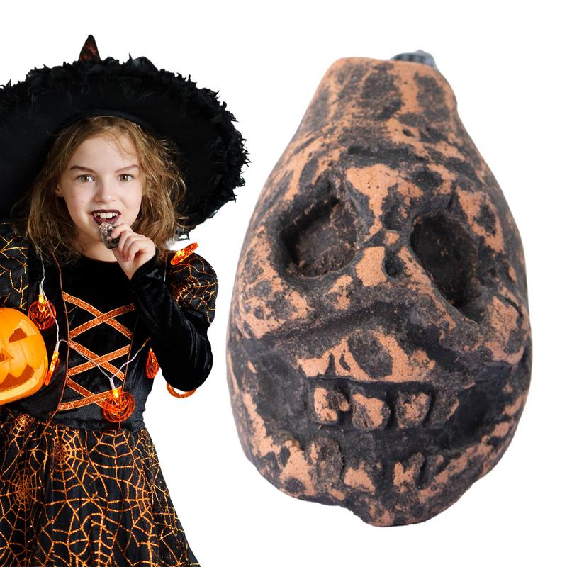 Todesflöte jagt einem Schauer über den Rücken Aztekische Todesflöte Lauter menschlicher Schrei für Halloween Cosplay Outdoor-Aktivität
