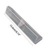 10 Pieces Clear Pen Boxes Triangular Single Pen Case Pen Storage Container Gift