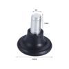 10Pcs M6 M8 Screw on Furniture Glide Leveling Foot Adjustable Diameter Home Table Desk Glide Leg Leveler Leveling Foot Adjuster