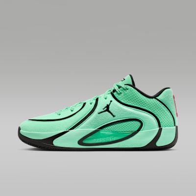Jordan Tatum 4 Breathable Rebound Basketball Shoes Men s Green Black 40