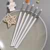 5Pcs DIY Manicure Silicone Nail Brush Small Head Polish Tip Silicone Nail Art Pen  Nail Art