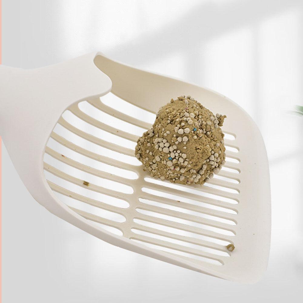 Große Katzenstreuschaufel mit feinem Netz, Langlebiges Haustierreinigungsgerät, Effiziente große Kot-Schaufel für Tofu-Katzenstreu