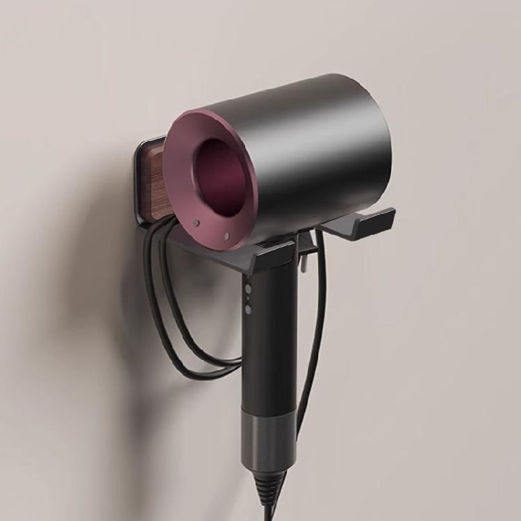 Wall Mount Hair Dryer Holder No Drilling Bathroom Hairdryer Holder Beauty Hair Appliance Holder Storage Rack Enduring
