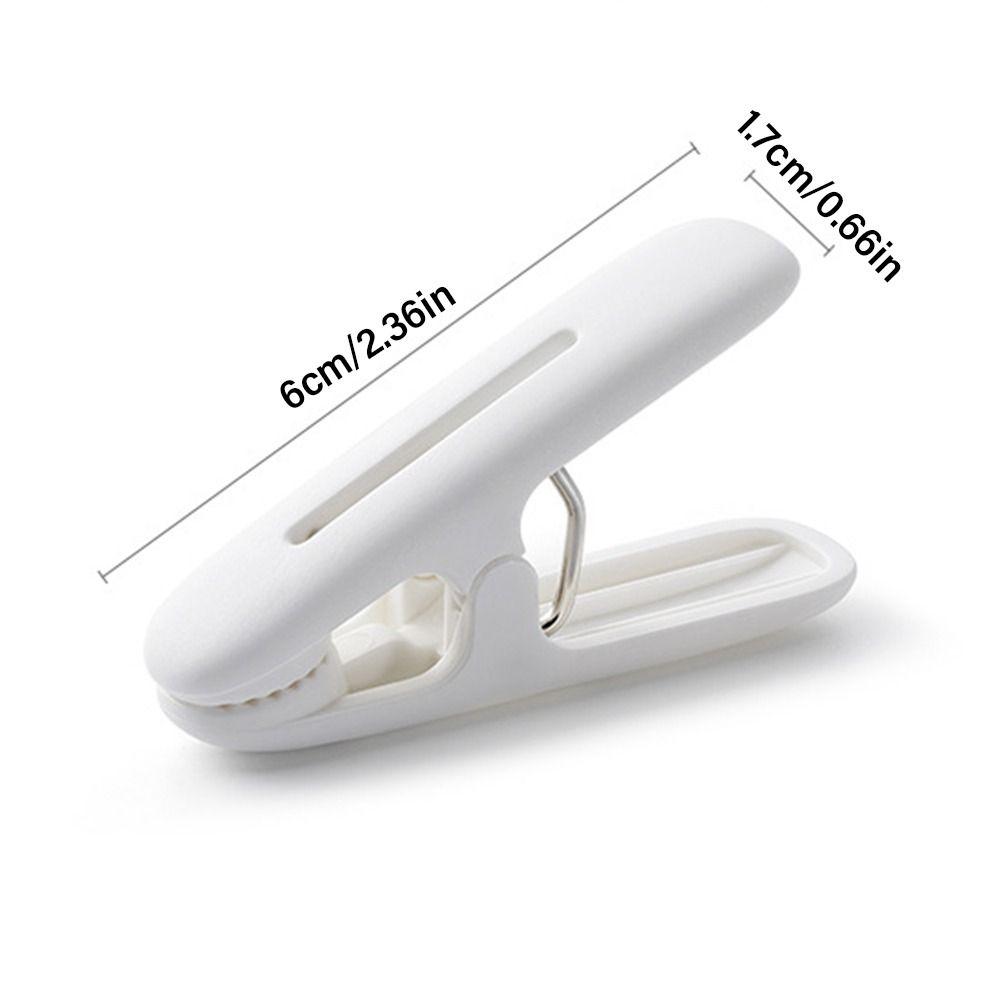 12 pezzi Molletta per vestiti in plastica con corda Porta abiti Molletta asciugatura multifunzionale Casa