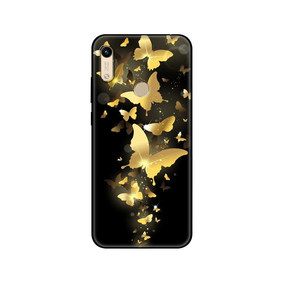 Für Honor 8A Hülle Für huawei Honor 8A prime Hülle Silikon TPU Rückseite Handyhülle schwarze TPU Hüllepink Anime Weltraum Auto